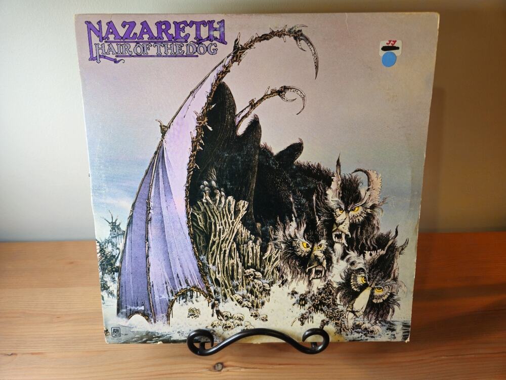 1975 Nazareth Hair of The Dog Vinyl Album Record